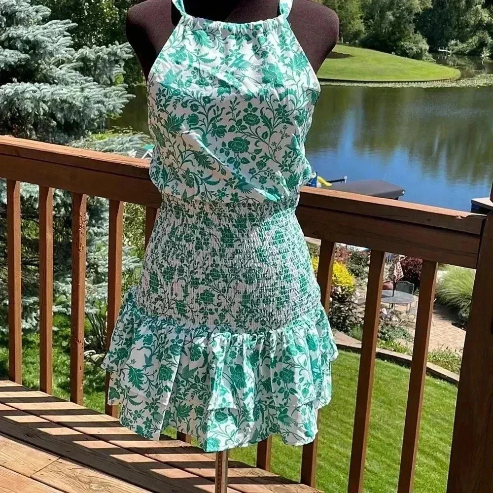 Summer halter dress NWOT